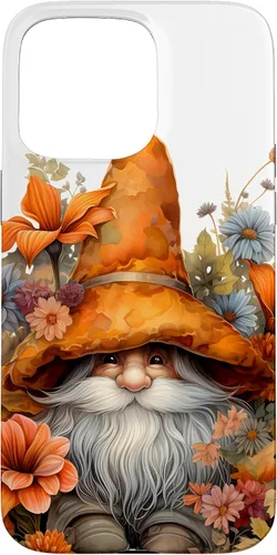Vista 31 de Happy Fall Gnome Autumn Leaves Case for iPhone 17