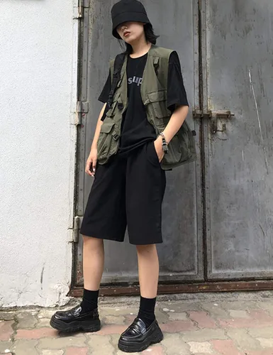 Vista 5 de Gihuo - Chaleco de viaje para mujer diseño de safari