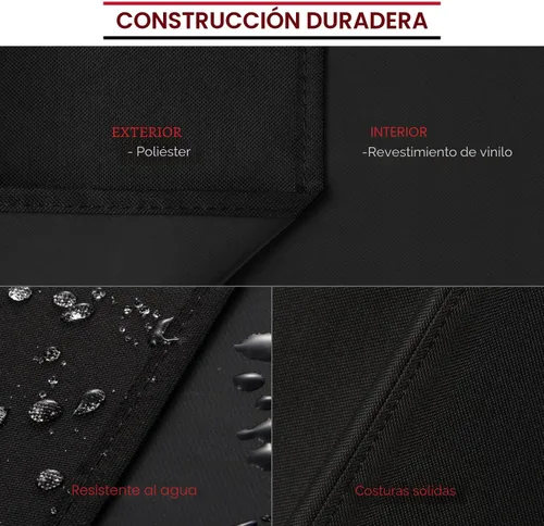 Vista 5 de Unicook Cubierta de parrilla de gas impermeable resistente al agua, cubierta de barbacoa de 65 pulgadas, material especial resistente a