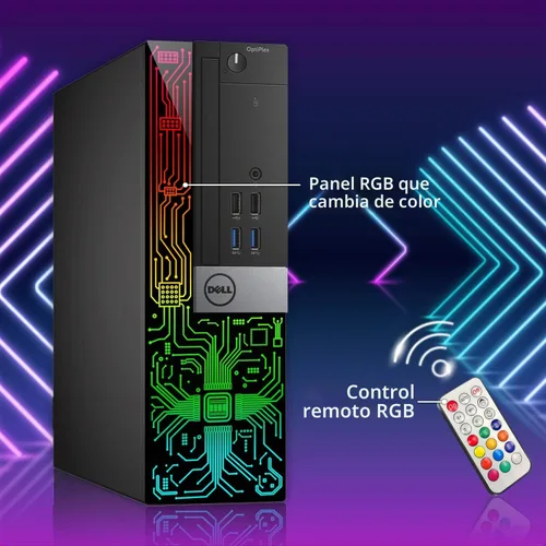 Vista 5 de Dell OptiPlex 7040 SFF RGB PC de escritorio, Intel Quad Core i5-6500 hasta 3.6GHz, 16G DDR4, 512G SSD, Windows 11 Pro 64 Bit-Multiidioma (Restaurado)