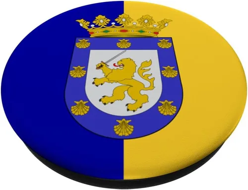 Vista 2 de Bandera de Santiago de Chile PopSockets Adhesivo PopGrip