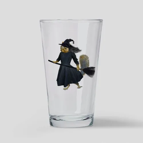 Vista 11 de CafePress Vaso de cerveza de ardilla, 16 oz. Vaso para beber