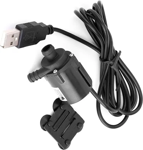 Vista 3 de 2PCS USB Micro Brushless Mini sumergible Micro Bomba de refrigeración por agua DC6V 0.6-1.8W 150LH