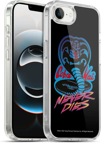 Vista 40 de Head Case Designs Funda de gel suave con licencia oficial de Cobra Kai Eagle Fang Logo Key Art compatible con Apple iPhone 7 Plus/iPhone 8 Plus