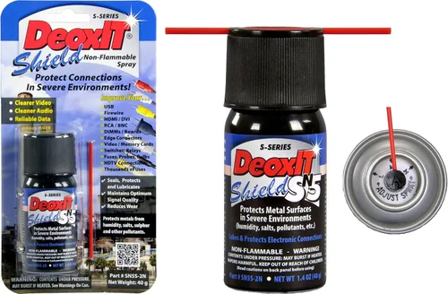 Vista 3 de CAIG Laboratories DeoxIT Shield SN5S-2N Mini-Spray, protector de contacto/sellador para entornos severos, 1.41 onzas, no inflamable/antigoteo