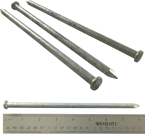 Vista 4 de (10) 80d - Clavos galvanizados con punta