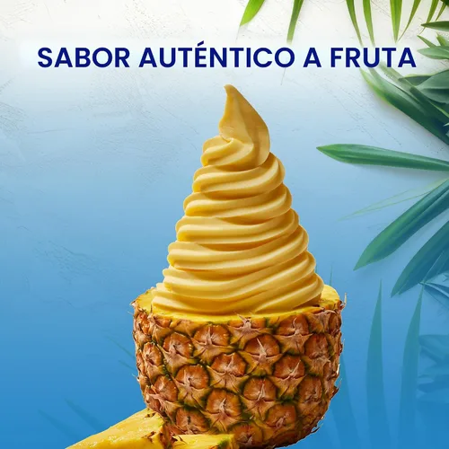 Vista 4 de Dole Soft Serve Mix piña, 4.40 libras Mezcla suave de piña con sabor a fruta tropical dulce; solo tienes que añadir agua para dulces congelados