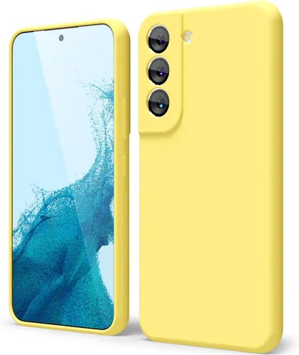 Vista 450 de oakxco Funda para teléfono Samsung Galaxy S8 de silicona líquida, delgada y fina de gel de goma suave TPU cubierta protectora simple llana