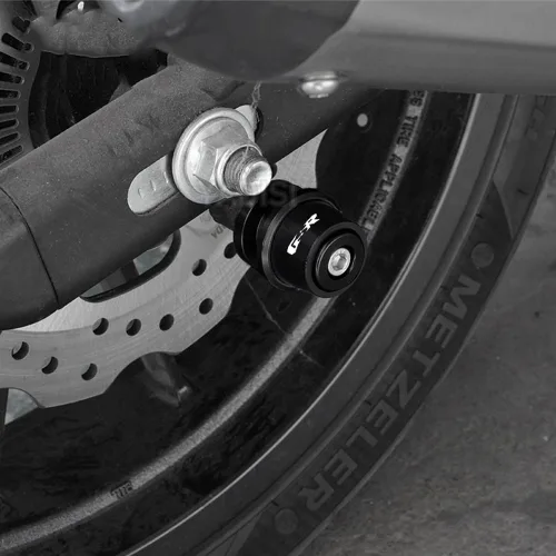 Vista 3 de Para GIXXER 250 SF 150 125 GIXXER 250SF 2018-2022 2023 Accesorios de motocicleta CNC Carretes basculantes Tornillos de soporte deslizante