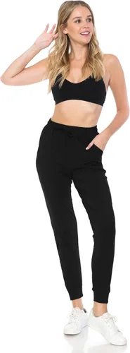 Vista 6 de Leggings Depot - Pantalones deportivos de calce relajado para mujer, con bolsillos y puños, ideales para yoga y entrenamiento