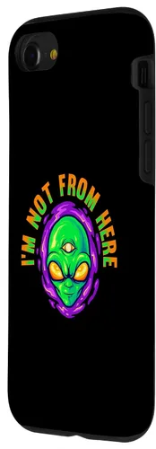 Vista 32 de iPhone 15 Pro Max UFO, UAP, Space, Space, Unknown Flight Object, Alien Case