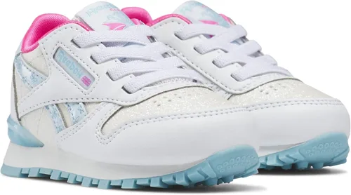 Vista 7 de Reebok Unisex-Child Classic Leather Step N Flash Light Up Sneaker