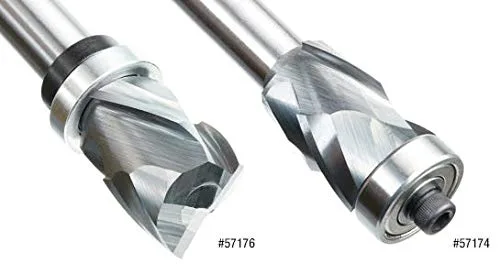 Vista 8 de Amana Tool - 57176 Patrón espiral de carburo sólido/compresión de inmersión 7/8 de diámetro x 1-9/64 x 1/2