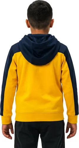 Vista 2 de Icon Sports Officially Licensed FC Barcelona Pullover Hoodie - Unisex Kids Amarillo