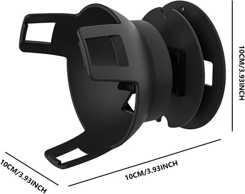 Vista 7 de Estante de pared para altavoces Echo Pop, soporte para Echo Pop con gestión de cables integrada que ahorra espacio para accesorios de altavoces Echo