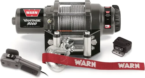 Vista 13 de WARN 101025 VRX 25 Powersports cabrestante con cable de acero