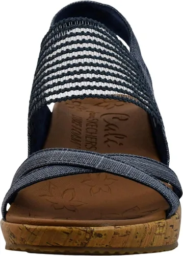 Vista 3 de Skechers Beverlee - Sandalias altas de plataforma de cuña para mujer