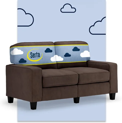 Vista 40 de Serta Palisades Sofás Tapizados para Sala, Sofá de Diseño Moderno, Tela, Beige