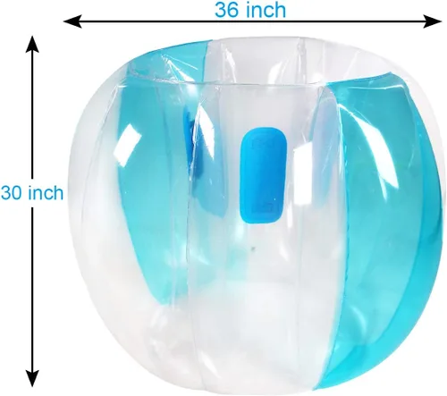 Vista 3 de ZHUYNXIR 2 pelotas Sumo para niños, pelotas de rebote para niños, pelotas Sumo para niños, pelota de juego de césped para niños