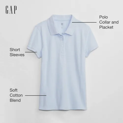 Vista 2 de GAP Polo Uniforme Niña