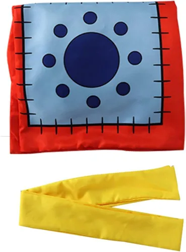 Vista 3 de Roronoa Zoro Luffy Kimono de una pieza para cosplay de anime de Wano Country Luxury Cape Robe Halloween