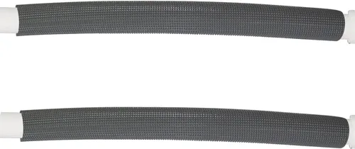 Vista 5 de Tubo de aislamiento para tuberías, BESUNTEK de 6 pies de longitud con preservación del calor, tubo de espuma aislado con agarre de soporte