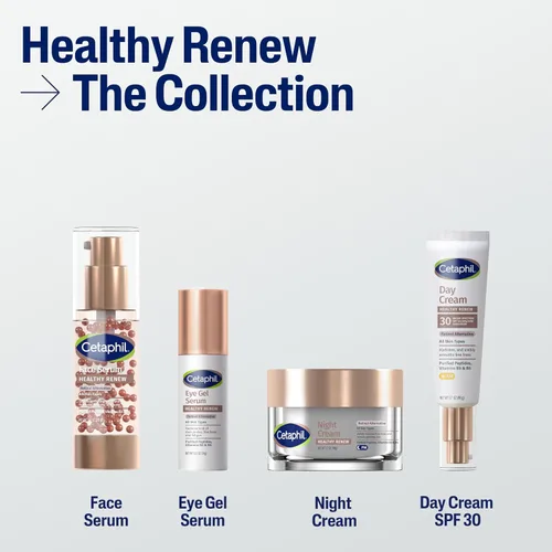 Vista 5 de Cetaphil Healthy Renew - Suero facial antienvejecimiento de 1 oz, suero alternativo al retinol para cara con niacinamida y péptidos, cuidado