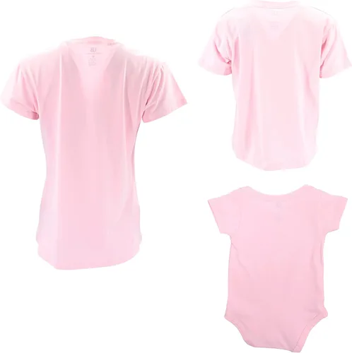 Vista 3 de Unique Baby Mommy and Me Camisas You are My Sunshine Blanco