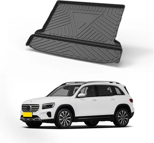 Vista 14 de Elsetyler Ajuste personalizado para revestimiento de carga 2010-2016 Cadillac SRX – Negro TPE para todo tipo de clima, resistente, impermeable