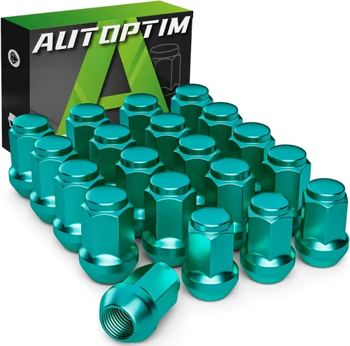 Vista 22 de AUTOPTIM Tuercas de rueda 1/2-20 – Repuesto para Ford Mustang 1964-1973/1994-2014, Edge 2006-2014, Explorer 1990-2019, Ranger 1982-2012, 20 tuercas