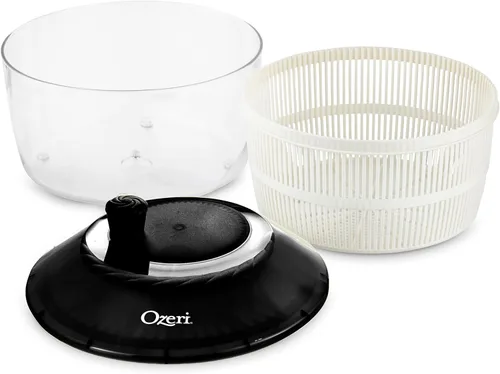Vista 2 de Ozeri Molinillo de ensalada Fresca hecho en Italia y tazón para servir, sin BPA