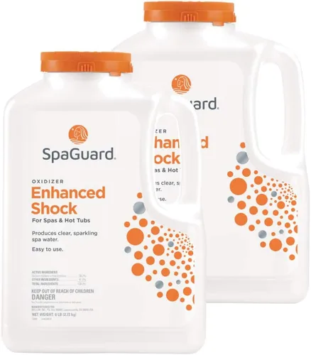 Vista 4 de SpaGuard Amortiguador mejorado (2 lb) Multipurpose Shock for Spas & Hot Tubs, Produces Clear & Sparkling Spa Water, Easy to Use, Removes