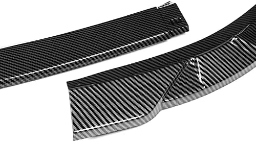 Vista 2 de EPARTS - Juego de 3 piezas de alerón para parachoques delantero, divisor de barbilla, kit de protección compatible con modelos Lexus ES350 / ES300h