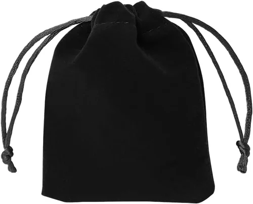 Vista 3 de TopTie 50 bolsas de terciopelo, 2.8 x 3.6 pulgadas, bolsas con cordones para manualidades, bolsas de joyería para bodas, fiestas y festivales