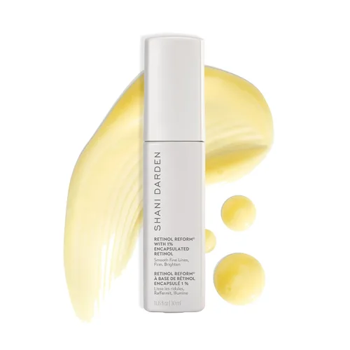 Vista 10 de SHANI DARDEN SKIN CARE Retinol Reform con suero de retinol encapsulado al 1% para cara y cuello, suave suero facial de retinol de liberación lenta