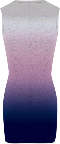 Vista 3 de YUTANRAL Vestidos de verano 2023 para mujer, sexy, con abertura en el ombligo, vestido ajustado para playa, casual, torcido, club, vestido cruzado