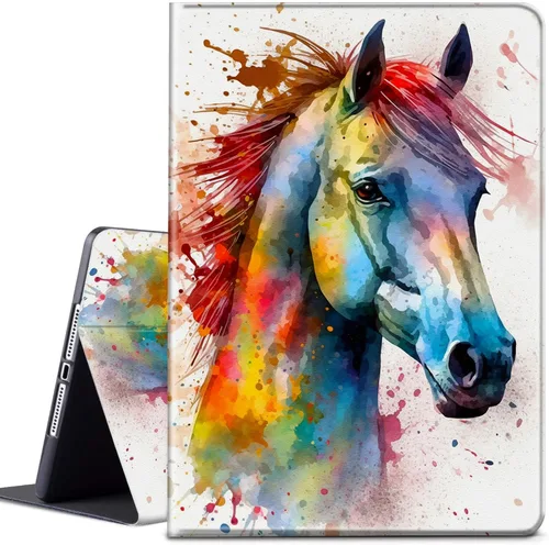 Vista 15 de Funda para tablet Kindle Fire 7 2019/2017 lanzamiento 9ª/7ª generación 7 pulgadas, ligera, protectora de piel sintética, cubierta inteligente