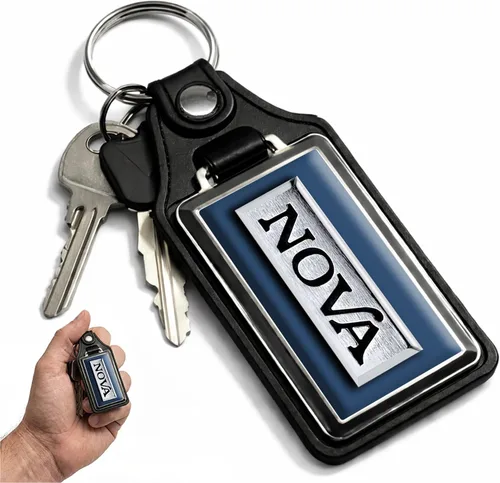 Vista 87 de Brotherhood Car Key Chain for Nova - Classic Models Keychain for Men and Blanco antiguo - Personalizado 1975