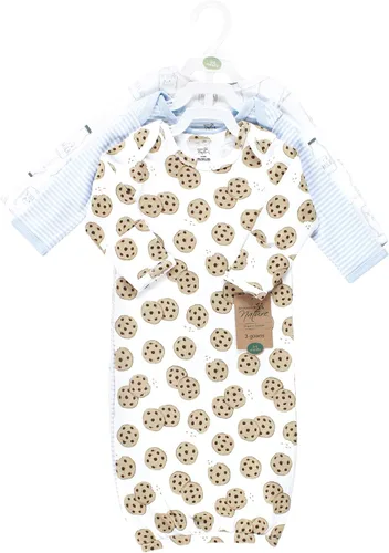 Vista 48 de Touched by Nature - Camisones unisex de algodón orgánico para bebé