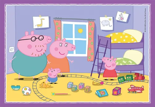 Vista 5 de Clementoni 21516 Peppa Pig Rompecabezas