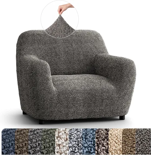 Vista 39 de PAULATO BY GA.I.CO. Funda para silla – Funda elástica para sillón – Funda de sillón para mascotas y niños – Fundas suaves para silla – Protector