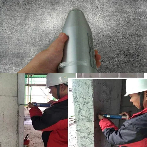 Vista 4 de Professional Concrete Test Hammer Rebound Tester Hammer Resiliometer 10-60Mpa