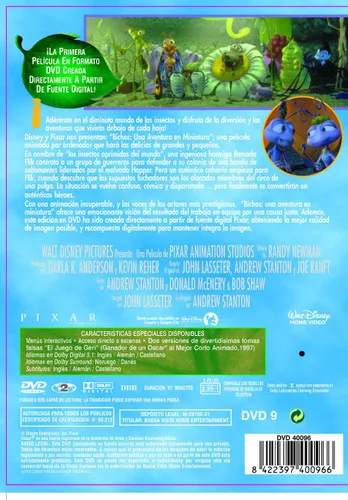 Vista 2 de Bichos: UNA Aventura en Miniatura [DVD]