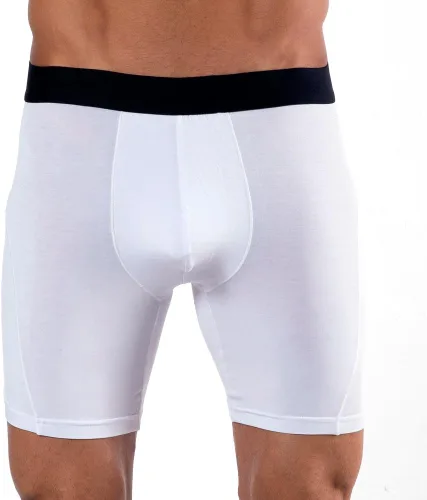 Vista 2 de Calzoncillos tipo bóxer Modal de pierna larga para hombre