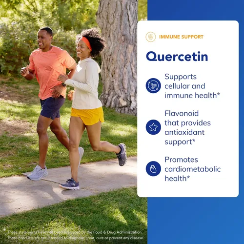 Vista 3 de Pure Encapsulations Quercitina - 500 mg - Apoyo inmunológico, salud celular y salud del corazón - Suplemento antioxidante - Sin gluten y sin OGM