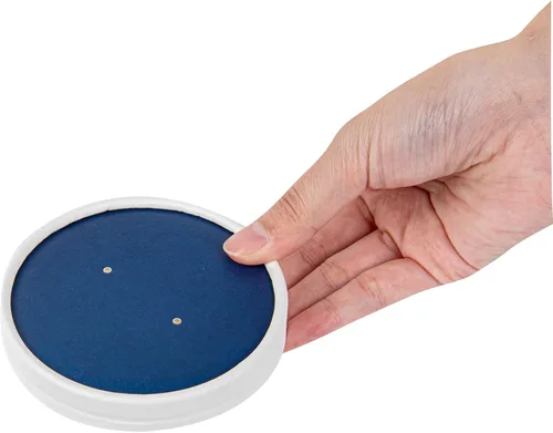 Vista 9 de Restaurantware Bio Tek - Tapas para sopa de papel azul, 200 desechables, 12 onzas, redondas, estilo moderno, herméticas, se venden por separado