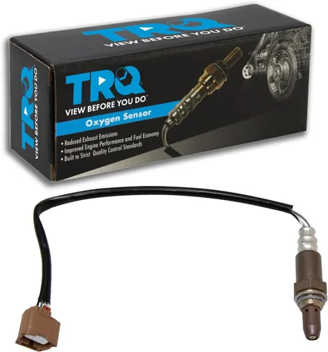 Vista 195 de TRQ Sensor de Oxígeno O2 de 4 Hilos de Banda Estrecha Compatible con VW Atlas 2.0L 2018-21, VW GTI 2.0L 2016-18, Audi A3 Quattro 2.0L 2015-18, VW