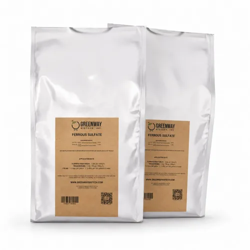 Vista 15 de Greenway Biotech Ferroso Sulfato 20% Fertilizante Fe de Hierro, Soluble en Agua con Azufre para Céspedes, Árboles, Arbustos, Verduras y Plantas