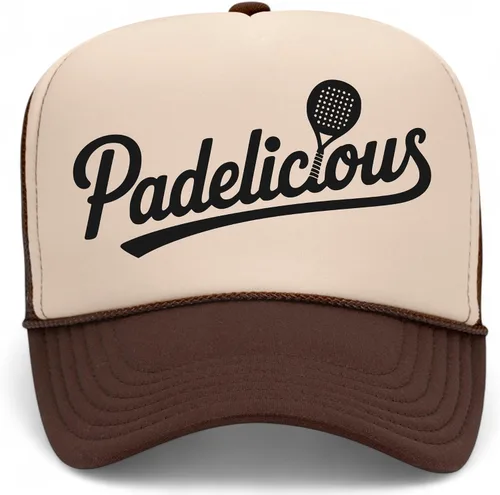 Vista 9 de Padelicious - Gorra de béisbol vintage Padel Gorra de béisbol premium Snapback para hombre y mujer