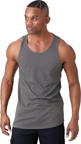 Vista 12 de Remera informal de jersey, sin mangas, lisa, básica (talles hasta 3XL, varios colores), para hombre.